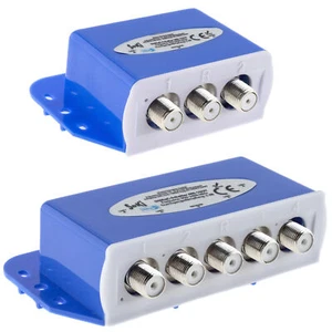 1x interruptor DiSEqC interruptor 2/1 o 4/1 en carcasa de protección contra la intemperie participante SAT LNB - Imagen 1 de 3