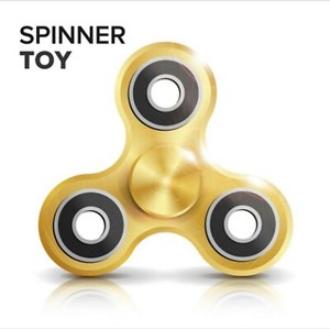 Hand Spinner - Anti-Stress - Dorée