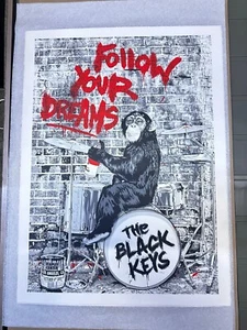 Mr Brainwash - THE BLACK KEYS LA Staple Center Poster 10-6-2012 - Picture 1 of 4