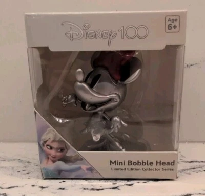 Disney 100 Minnie Mouse Mini Bobble Head Limited Edition Collector Series - Image 1 of 4