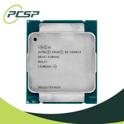 Intel Xeon E5-1650 v3 SR20J 3.5GHz 15MB 6-Core LGA2011-3 CPU Processor - Image 1 of 2