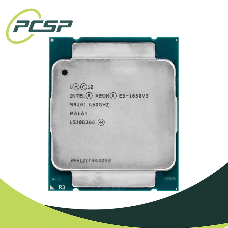 Intel Xeon E5-1650 v3 SR20J 3.5GHz 15MB 6-Core LGA2011-3 CPU Processor - Image 1 of 2