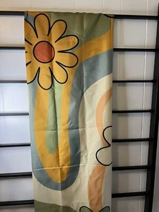 Tenda da doccia super carina NUOVA hippie, floreale, poliestere, 71" x 71", A9 - Foto 1 di 6