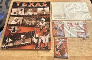 Cat Osterman Signed-Autographed Index Card! Texas Longhorns Schedule Card & Book - Picture 1 of 7