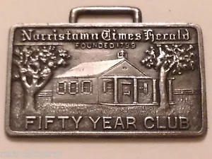 ☞ANTIGUO PERIÓDICO DE HISTORIA DE LA CIUDAD DEL CONDADO DE MONTGOMERY PA 50 AÑOS INSIGNIA DEL CLUB LEHMBERG☜� - Imagen 1 de 4