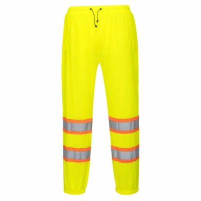 Portwest US386 Hi-Vis Contrast Reflective Safety Work Mesh Over Pants ANSI - Image 1 of 2