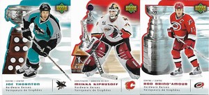 2006-07 McDonald's Upper Deck "Hardware Heroes" - Thornton/Kiprusoff/Brind'Amour
