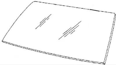 Fits Pontiac Lemans 78-81 4 Door Sedan 4 Door Stn Wagon Front Windshield Glass - Image 1 of 4