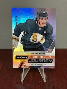 2020-21 UD Synergy Rookie Journey Home Peyton Krebs #RJ-PK /799 Golden Knights