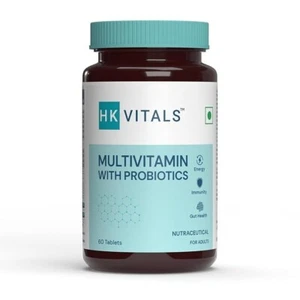 HealthKart HK Vitals Multivitamin with Probiotics (60 Tablets) | For Men and Wom - Picture 1 of 1