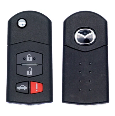 OEM 05-08 MAZDA 6 RX8 MX-5 MIATA MANDO A DISTANCIA PLEGABLE SIN LLAVE KPU41788 GS4B-67-5RY Foto 1 de 3