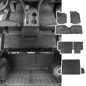 Floor Mats Cargo Mats Trunk Liners For 2018-2024 Chevrolet Equinox/GMC Terrain - Picture 1 of 48