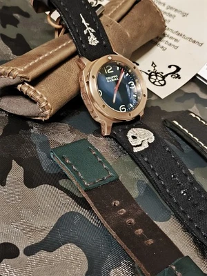 Gruppo Gamma Vanguard III Bronze Diver Sonderanfertigung 1von1 Fullset Zertifika - Bild 1 von 4