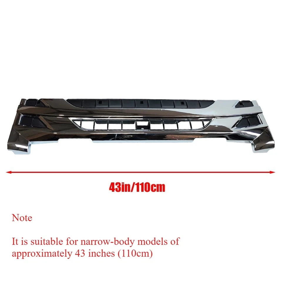 Rejilla de radiador brillante para ISUZU NPR NPR-HD NQR NRR 2015-2023 Foto 1 de 4