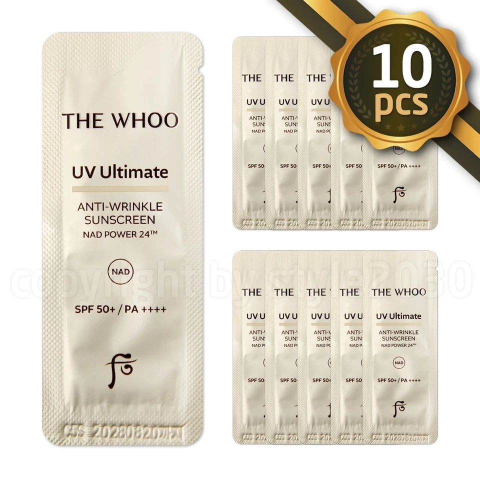 The history of Whoo UV Ultimate ANTI-WRINKLE SUNSCREEN 1ml x 10pcs K-Beauty - Image 1 of 1