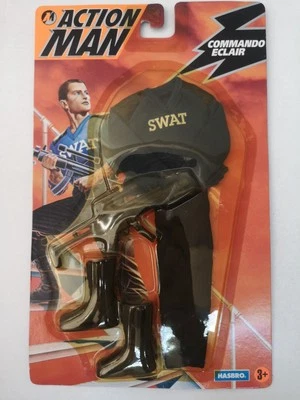 Vestito Outfit Commando Eclair SWAT Action Man Hasbro Sigillato-H6 - Immagine 1 di 4