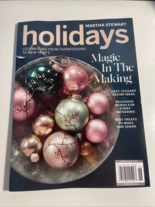 Martha Stewart Holidays Magazine 2024 Celebrating Thanksgiving To New Year’s New - Picture 1 of 2