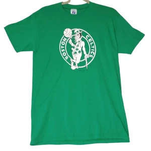 Vintage Boston Celtics Logo 7 Green T-Shirt Size L - Picture 1 of 4
