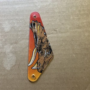 Jurassic Park Slingshot Triceratops 07 Playfield Pinball Plastic Part Bp1-b - Picture 1 of 2