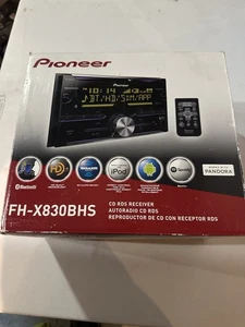 Pioneer FH-X820BS Lettore CD Bluetooth AM FM XM iPhone Android Pandora USB Aux 2v - Foto 1 di 6