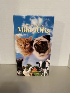 "The Adventures of Milo and Otis" -  VHS Tape - Picture 1 of 4