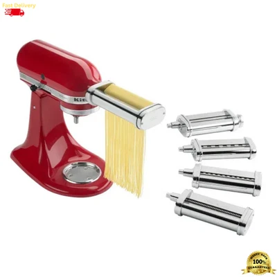 KitchenAid 5-Piece Pasta Deluxe Set Stand Mixer Roller Cutters Spaghetti Kitchen - Image 1 of 4