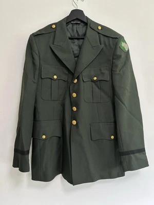 US Military Patriot Uniform Green Jacket Blazer Weintraub Bros 420R 104 Infantry - Image 1 of 4