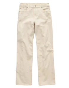 American Eagle Jeans High Rise Waisted Stovepipe Straight Ecru Ivory 6 28 / 8 29 - Bild 1 von 5