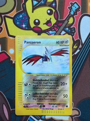 Panzaeron Reverse 27/165 Expedition deutsch Pokemon Karten EX-GD - Bild 1 von 2