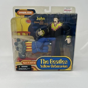 Actionfigur Neu im Karton - McFarlane The Beatles Yellow Submarine John mit Handschuh & Liebe - Bild 1 von 6