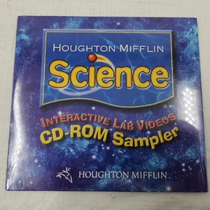 New Sealed - Houghton Mifflin Science Interactive Lab Videos CD-ROM Sampler - Picture 1 of 3