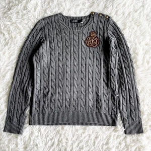 Extremely beautiful condition current Lauren Ralph Lauren cable knit equivalent - Picture 1 of 10