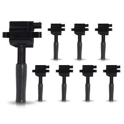 8PC Ignition Coil for 1999-2003 Jaguar Vanden Plas XJ8 XJR XK8 XKR V8 4.0L UF415 - Image 1 of 4