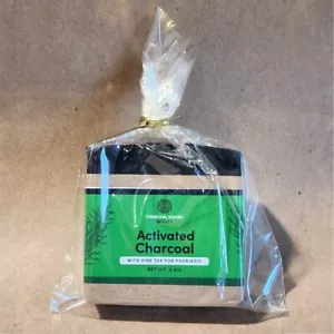 Psoriasis - Eczema Charcoal Soap - with Pine Tar - Picture 1 of 4