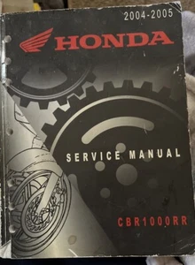 Honda CBR1000RR 2004-2005 manual de servicio/OEM - Imagen 1 de 7