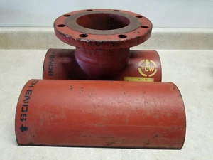 Raccordo per saldatura a T diviso flangia 6" 150 libbre - Foto 1 di 7