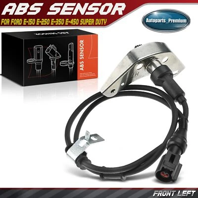 ABS Wheel Speed Sensor for Ford E-150 E-250 E-350 E-450 Super Duty Front Left LH - Image 1 of 4