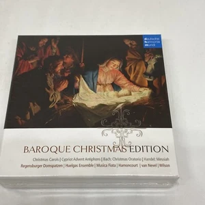 Baroque Christmas Edition Huelgas Ensemble Musica Fiata Harnoncourt Wilson CD - Picture 1 of 6