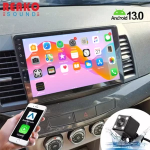 10.1" Android 13 Carplay For Mitsubishi Lancer Car Stereo Radio GPS Nav WIFI RDS - Picture 1 of 18