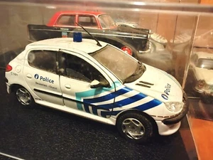 1:43 Peugeot 206 Polizei Polizei Brüssel - Norev - Bild 1 von 2