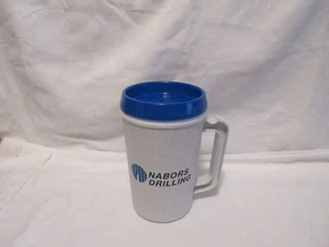 Taza de plástico/botella de agua para perforación vintage Alpha Products Nabors con logotipo - Imagen 1 de 4