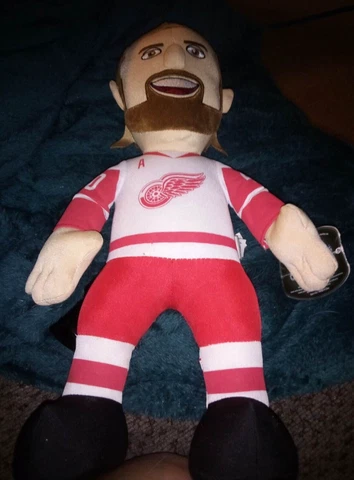 Official NHL Detroit Redwings #40 Henrik Zetterberg Plush Doll 14" Cover