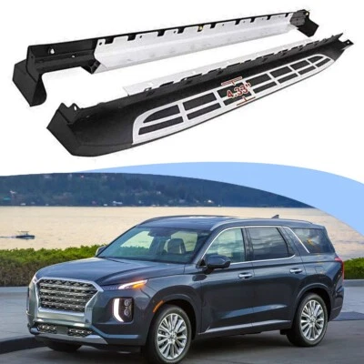 2X Running Boards Side Step fit for Hyundai Palisade 2019-2024 Nerf Bar - Image 1 of 4