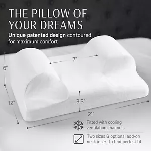 YourFacePillow- Back Sleeper Beauty Pillow/ Cervical Neck Pillow - Picture 1 of 7