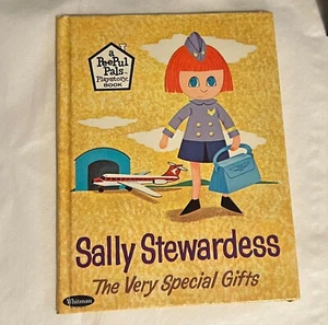 NICE Vintage Book Sally Stewardess Whitman Peepul Pals Playstory - Picture 1 of 6