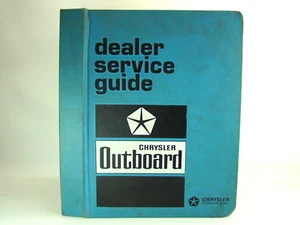 1966-78 Chrysler Marine Händler Service Handbücher & Bulletins Boot Außenborder - Bild 1 von 6