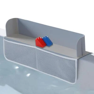 Bathtub Splash Guard Sturdy Kids Bath Tub Shelf for Bathroom Bathtub Kids - Picture 1 of 7
