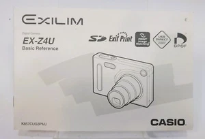 Casio Exilim EX-Z4U Basic Reference Manual - Picture 1 of 2