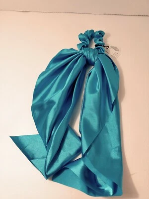 white house black market Hair Scrunchie Teal - Image 1 of 3