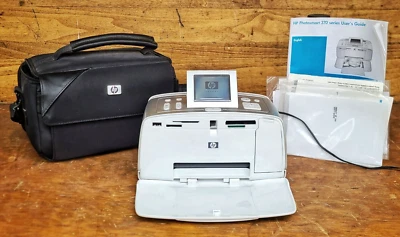 HP Photosmart 375 Printer with Power Cord - Image 1 of 4